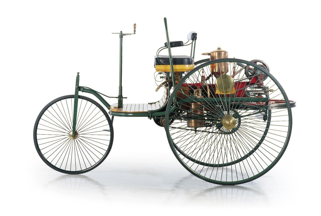 The Benz Patent-Motorwagen, 1886.